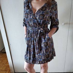 Daniel Rainn Printed Dress with Pockets NWOT